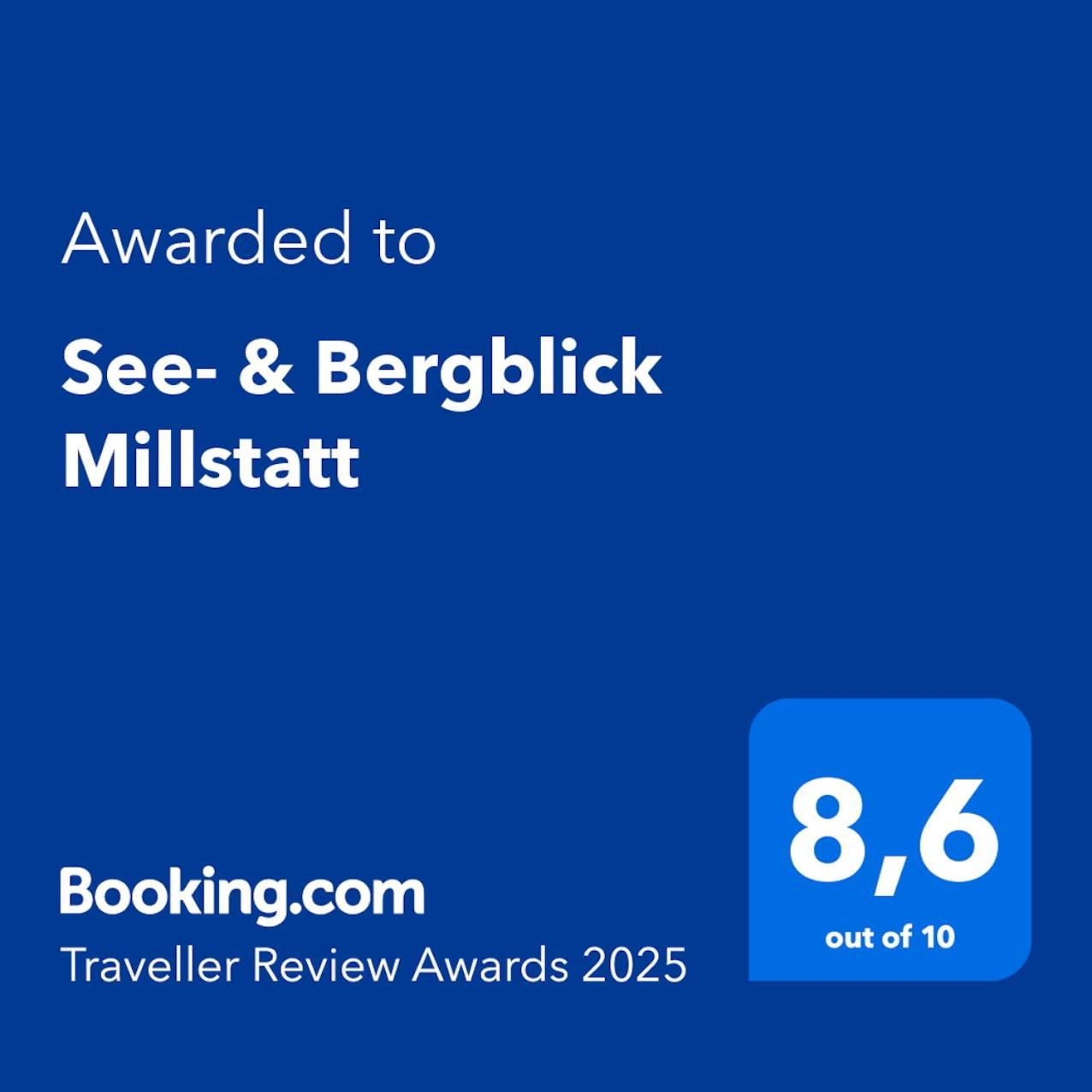 See- & Bergblick Millstatt Exteriér fotografie
